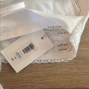 Wilfred White Lace Chemise